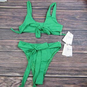Good American Green Bikini Set